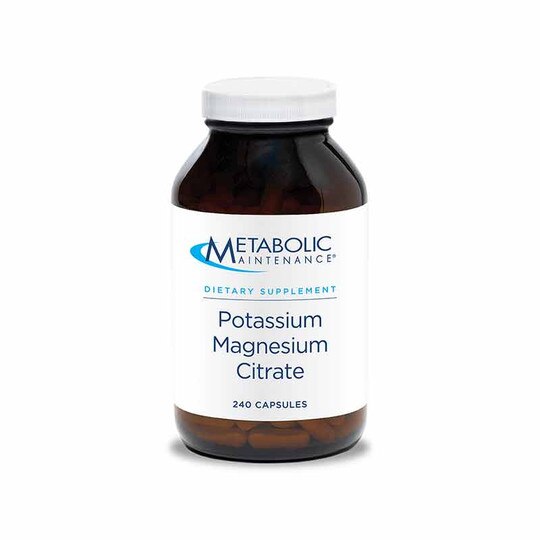 Potassium Magnesium Citrate, 250 Capsules, MTM
