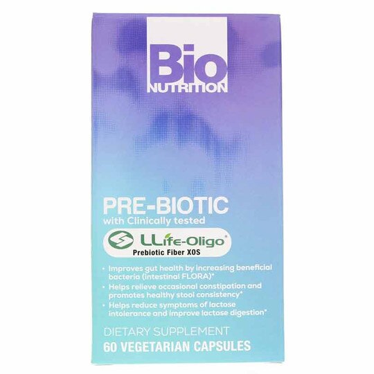 Pre-Biotic with Llife-Oligo Prebiotic Fiber XOS, 60 Veg, BNU