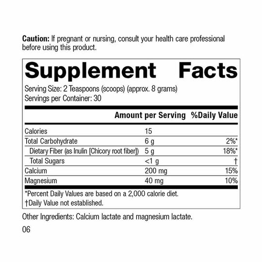 Prebiotic Inulin, 9 Oz, SP