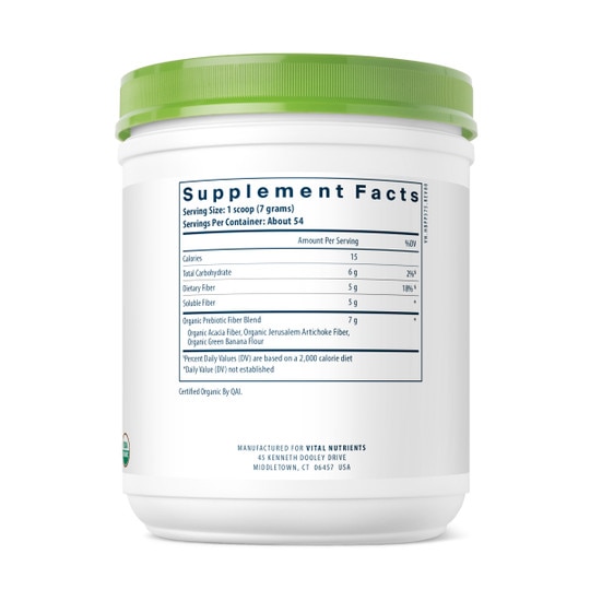Prebiotic Powder Organic Blend, 13.23 Oz, HBS