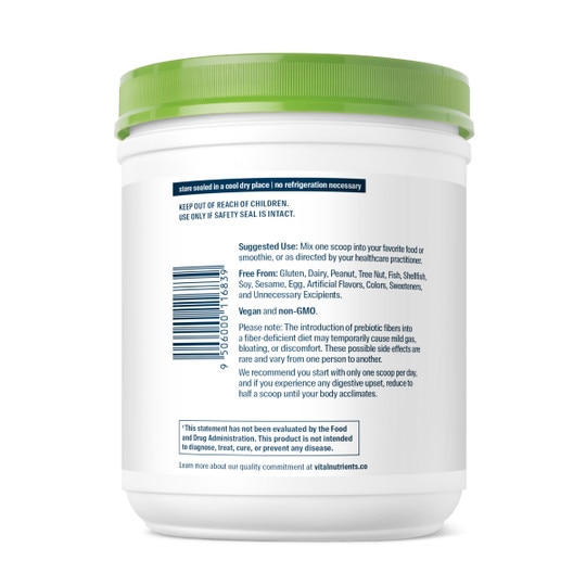 Prebiotic Powder Organic Blend, 13.23 Oz, HBS