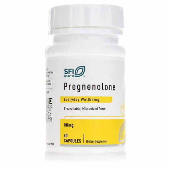 Pregnenolone 100 Mg, 60 Veg Capsules, KL