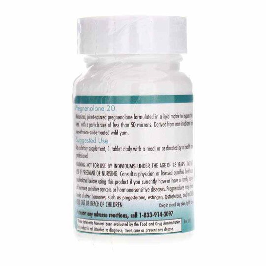 Pregnenolone 20, 60 Tablets, NTC