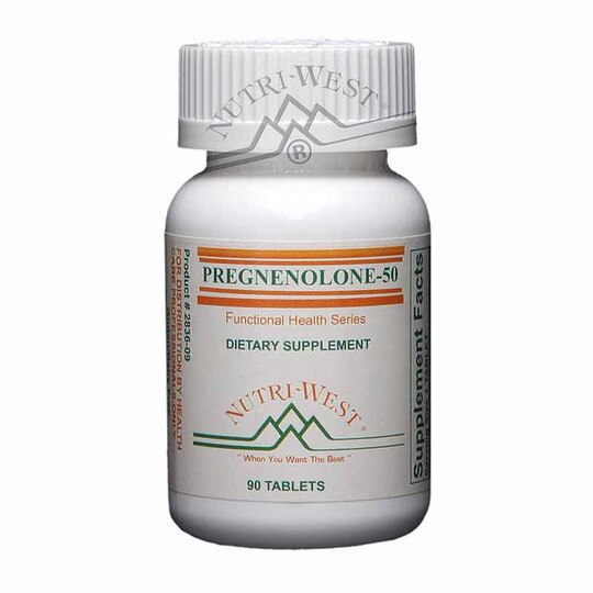 Pregnenolone-50, 90 Tablets, NWE