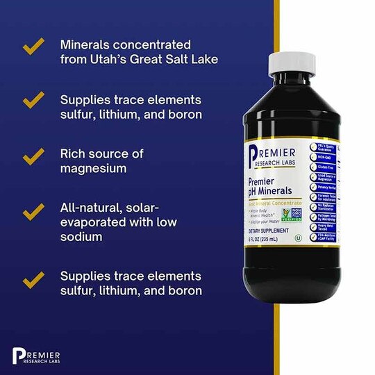 Premier pH Minerals, 8 Oz, PRL