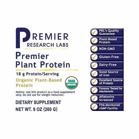 Premier Plant Protein, 9 Oz, PRL