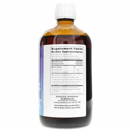 Premium Black Seed Oil Liquid, 16 Oz, BNU
