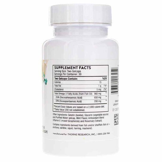 Prenatal DHA, 60 Gelcaps, THR