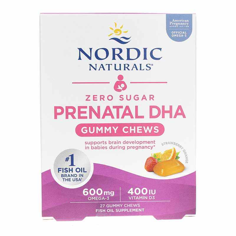 Prenatal DHA Gummy Chews, Nordic Naturals