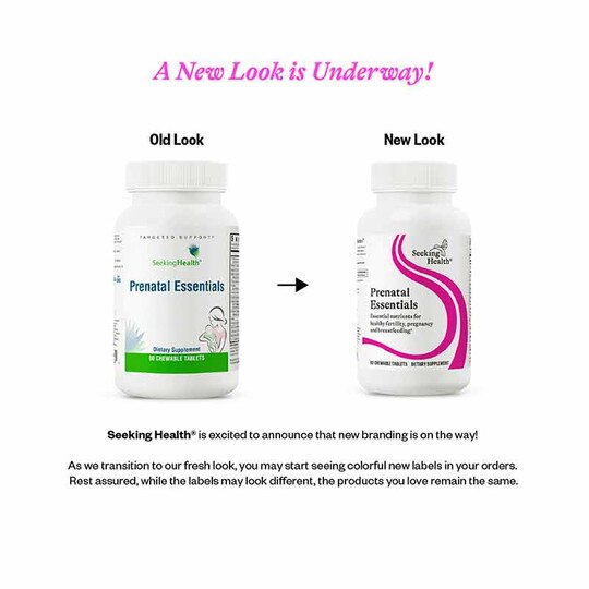 Prenatal Essentials Chewable, 60 Chewable Tablets, SKH