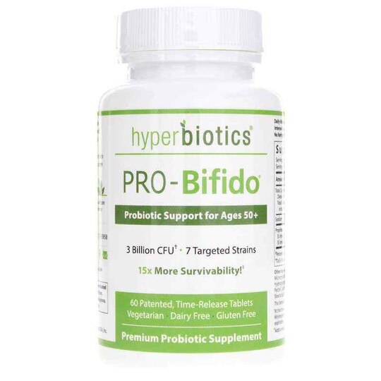 PRO-Bifido Probiotic 3 Billion CFU, 60 Tablets, HBS