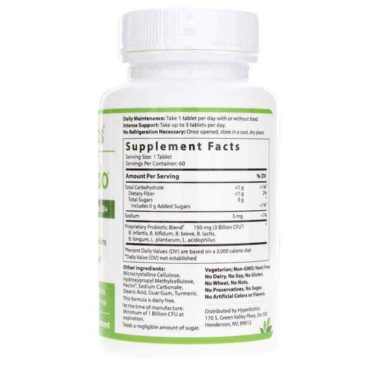 PRO-Bifido Probiotic 3 Billion CFU, 60 Tablets, HBS