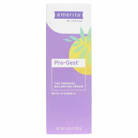 Pro-Gest Balancing Cream with Vitamin D, 4 Oz, EMT