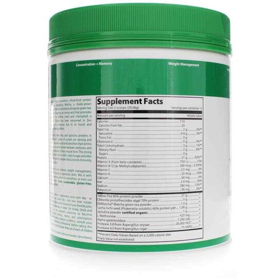 Pro Match Protein + Matcha Tea, Vibrant Health