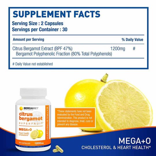 Pro+ Heart Health Citrus Bergamot, 60 Tablets, BEM