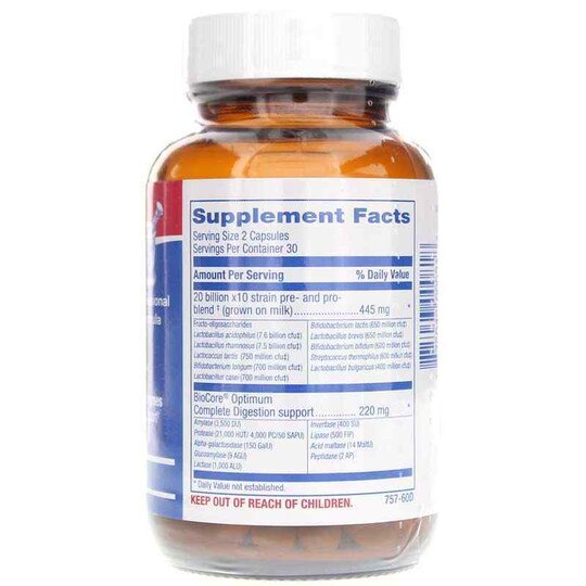 Probiotic 20 Plus, 60 Capsules, ANL