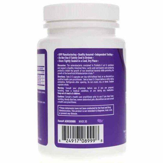 Probiotic-3, 90 Capsules, AOR