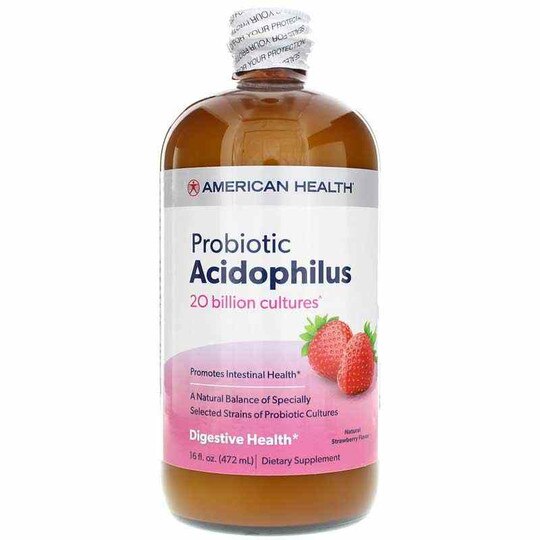 Probiotic Acidophilus 20 Billion Organisms, American Health