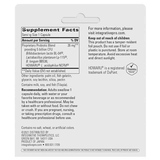 Probiotic Pearls Advantage, 60 Capsules, INT