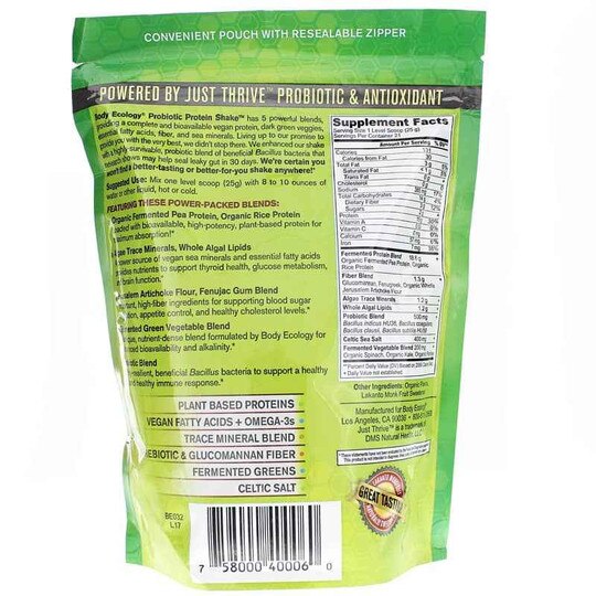 Probiotic Protein Shake, 18.52 Oz, BOE