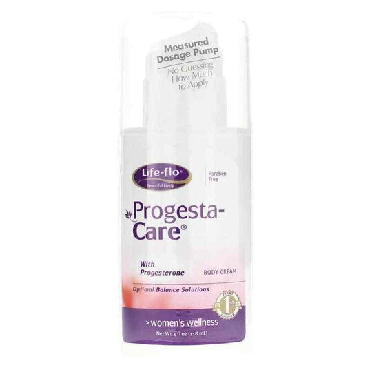 Progesta Care Body Cream with Progesterone, Life Flo