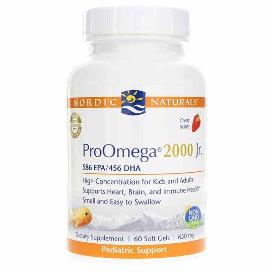 ProOmega 2000 Jr., 60 Softgels, NRN