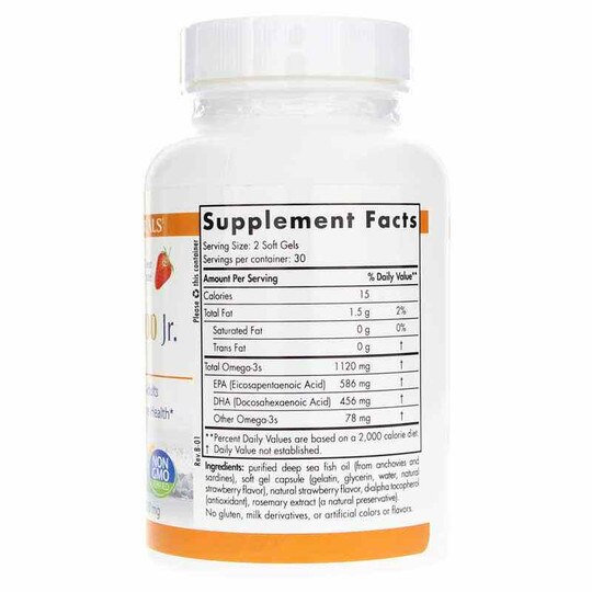 ProOmega 2000 Jr., 60 Softgels, NRN