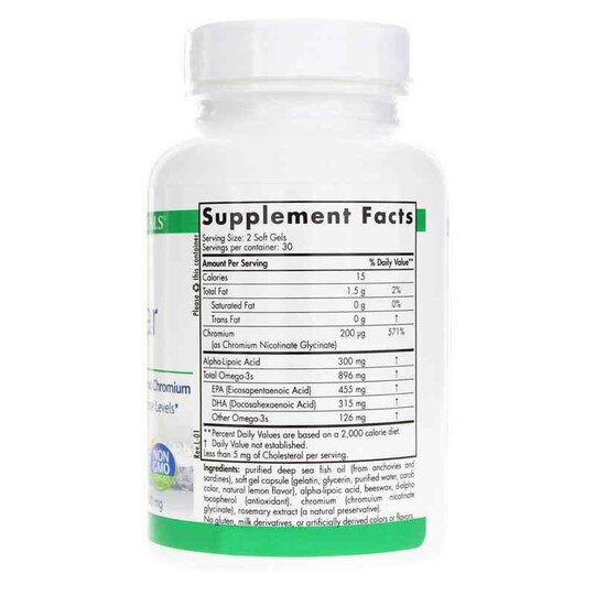 ProOmega Blood Sugar, 60 Softgels, NRN
