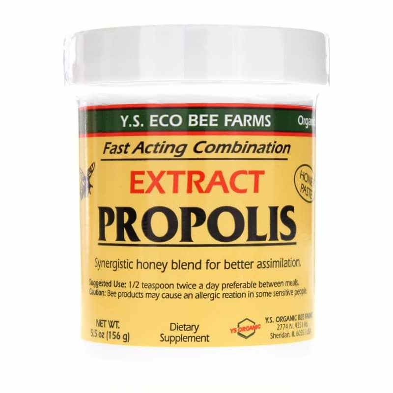 Propolis Extract in Honey Paste, YS Organic Bee Farms