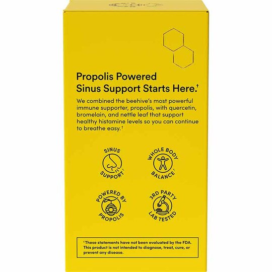 Propolis Sinus Support, 60 Vegan Capsules, BKN