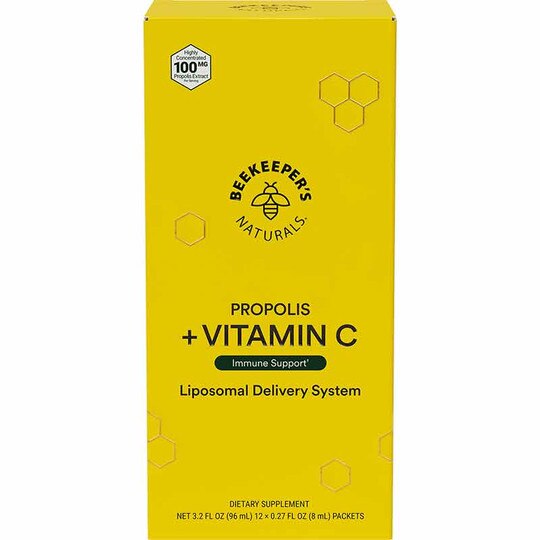 Propolis + Vitamin C Liposomal, 12 Packets, BKN