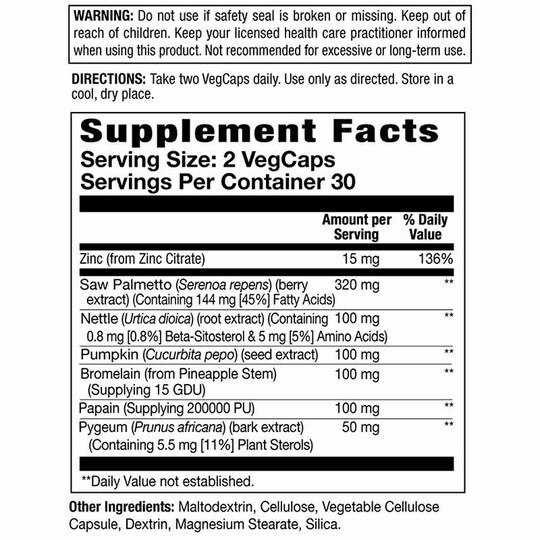 Prosta-Health for Men, 60 Veg Capsules, NC