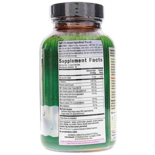 Prosta-Strong RED, 80 Liquid Softgels, IRN