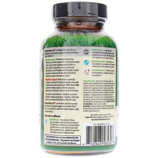 Prosta-Strong RED, 80 Liquid Softgels, IRN