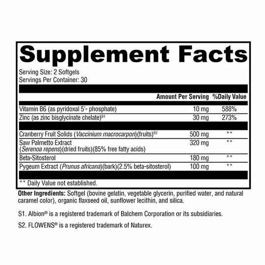 Prostate FLO, 60 Softgels, XYM