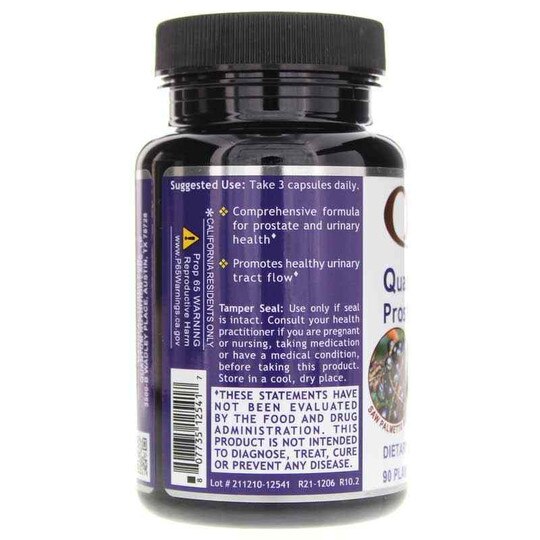 Prostate Support, 90 Veg Capsules, QNL