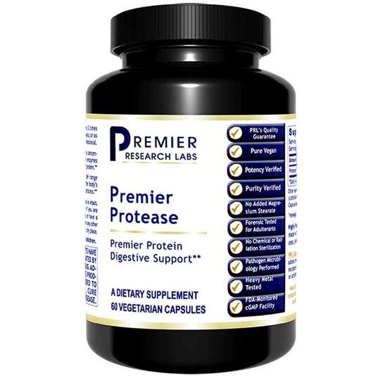 Protease Protein Digestive Support, Premier Research Labs