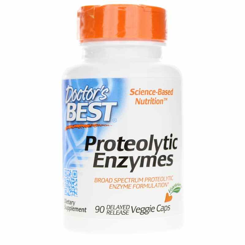 Proteolytic Enzymes from Doctor's Best is a dietary supplement that