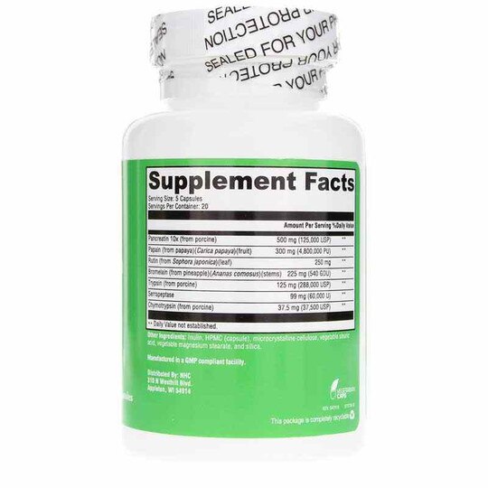 Proteolytic Zym, Natural Healthy Concepts