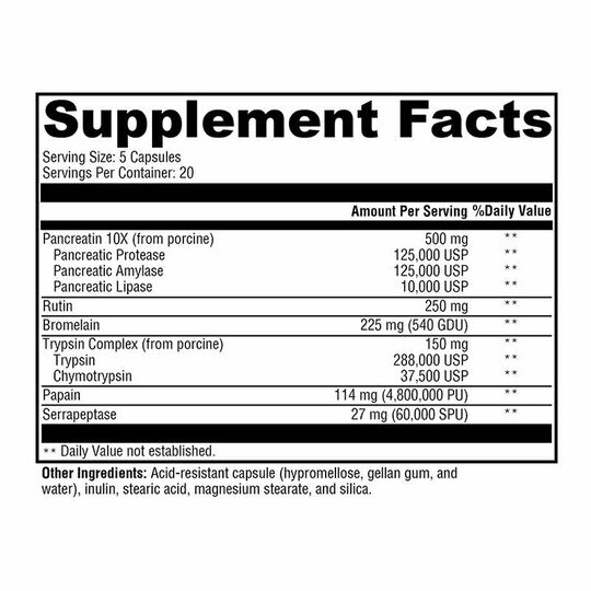 ProteoXyme, 100 Veg Capsules, XYM