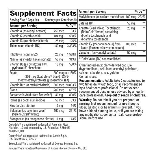 Prothrivers Wellness Multivitamin, 60 Veg Capsules, INT