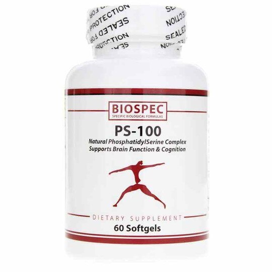 PS-100 PhosphatidylSerine Complex, 60 Softgels, BSP