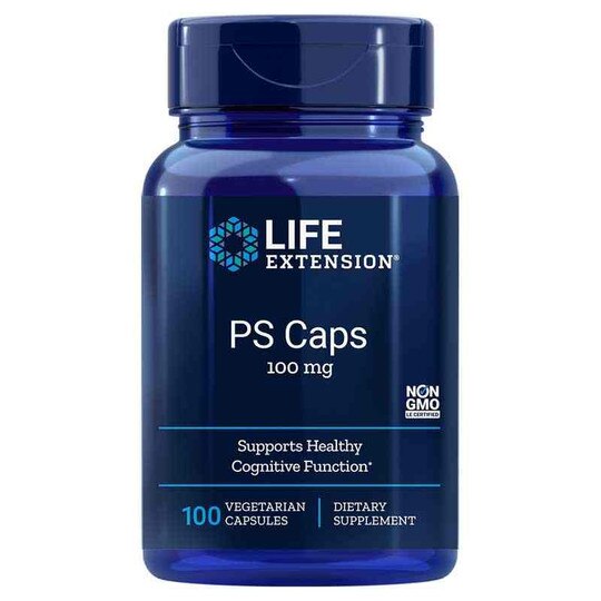 PS Caps 100 Mg, 100 Veg Capsules, LFE