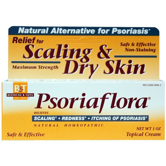 Psoriaflora Topical Psoriasis Cream, Boericke & Tafel
