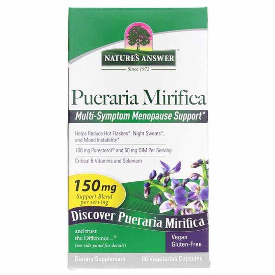 Pueraria Murifica, 60 Veg Capsules, NAN