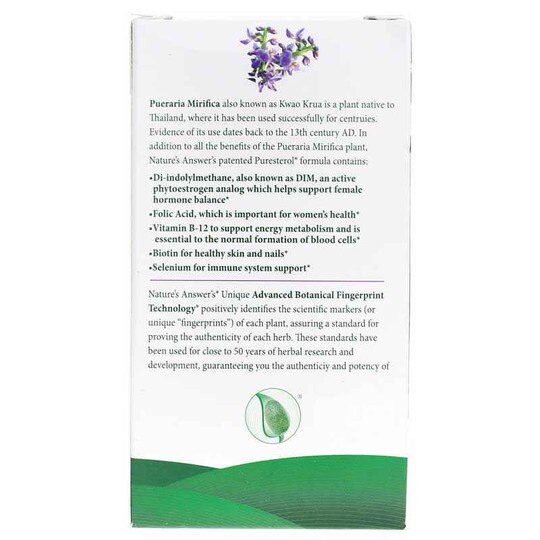Pueraria Murifica, 60 Veg Capsules, NAN