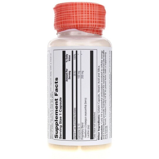 Pure CoQ-10 100 Mg with Lecithin & Hawthorn Berries, 30, SLR