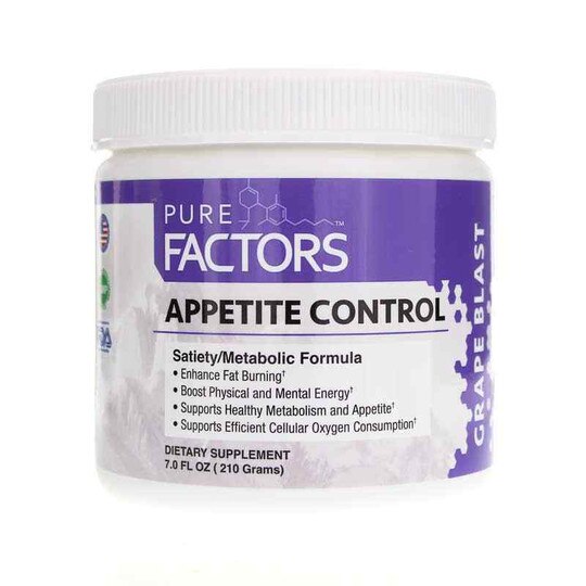 Pure Factors Appetite Control Powder, 7 Oz, FSL