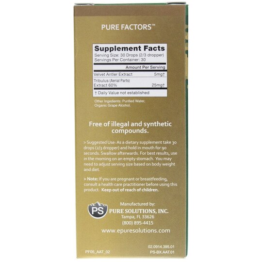 Pure Factors Concentrated Growth Factors, 1 Oz, FSL