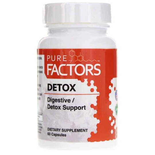 Pure Factors Detox, 60 Capsules, FSL